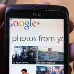 Snapshot possibly shows off the Google+ app for Windows Phone 7