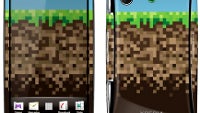 Minecraft Pocket Edition comes exclusively for the Sony Ericsson Xperia Play, themed handset up on eBay