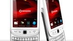 BlackBerry Torch 9810 in pristine white is available north of the border via Rogers & Telus