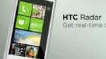 HTC Radar promotional video shows off the handset's beauty from every angle