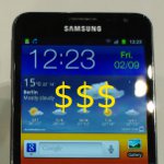 Samsung GALAXY Note is rumored to be priced in between the Galaxy S and Galaxy S II