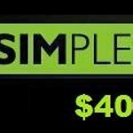 SIMPLE Mobile adds new monthly unlimited plan for $40