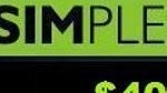 SIMPLE Mobile adds new monthly unlimited plan for $40
