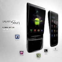 Samsung debunks the myth that the flexible Galaxy Skin is anything but a concept render