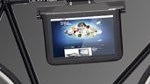 The bike and Samsung Galaxy Tab 10.1 come together to offer one intriguing set up