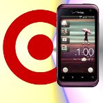 Target will shave $50 off the HTC Rhyme with the trade-in for any working phone