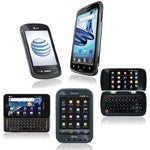 AT&T introduces the Motorola ATRIX 2, the Samsung Captivate Glide and 3 other Android phones