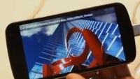 Samsung Galaxy Nexus can grant its whole screen if an app requests it, hiding away the on-screen keys