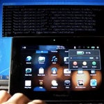 Rooted BlackBerry PlayBook captured on video