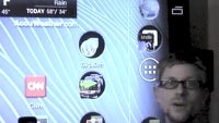 The MHL capability of the Samsung Galaxy Nexus demonstrated on a big screen HDTV