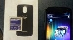 Verizon's Samsung GALAXY Nexus poses with extended battery, stays slim