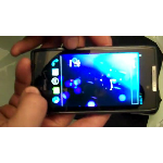 Motorola DROID RAZR boots up with ICS