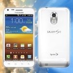 Rendered image of Sprint's Samsung Epic 4G Touch doused in a white paint job is leaked