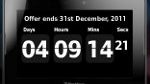 RIM is having an end-of-the-year sale for its BlackBerry PlayBook - countdown clock in tow as well