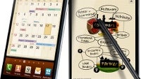 Samsung shipped 1 million Galaxy Notes, coming to the States in 2012