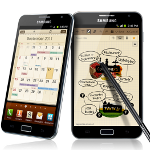 Rendering of Samsung GALAXY Note shows AT&T branding