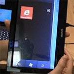 Faux Windows Phone tablet made with Mimo Magic Touch monitor