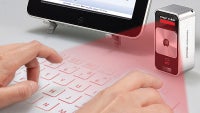 Hammacher Schlemmer outs a $200 laser-generated virtual keyboard for smartphones and tablets
