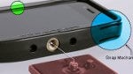 Kungl's case for the iPhone doubles as a tripod mount to eliminate those blurry shots