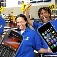 Limited time promotion from Best Buy Canada lowers the price of the 32GB iPhone 4S and BlackBerry Bo