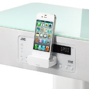 Meet Jvc S Iphone Speaker Dock That Doubles As A Nightstand Available In Black And White Phonearena