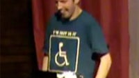 iPad gives comedian with cerebral palsy a voice