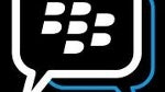BlackBerry Curve 9320 is pictured with its dedicated BBM button