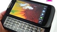 T-Mobile myTouch QWERTY smartphone made by Huawei taken for a photo shootout