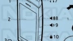 Touchscreen Nokia 306 appears from manual; OS is unknown