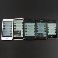 Display comparison: HTC One X vs iPhone 4S, Samsung Galaxy Nexus, LG Nitro HD, Samsung Galaxy S II