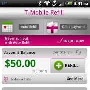 T-Mobile's prepaid customers with Android phones get the Refill app for easy top-ups