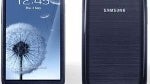 Why did Samsung destroy 600,000 pebble blue battery covers belonging to the Samsung Galaxy S III?