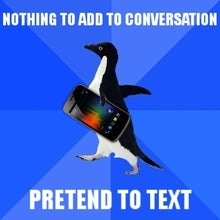 How your smartphone can get you out of a socially awkward situation