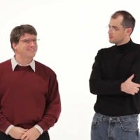 Steve Jobs and Bill Gates face each other in epic rap battle with surprise winner