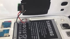 Samsung Galaxy S III plus salvaged Palm Pre parts equals wireless charging hack