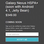 Galaxy Nexus no longer available in the Play Store