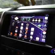 See how the Google Nexus 7 transforms into a car's entertainment system