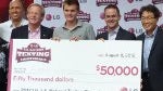 Wisconsin native retains his crown in LG's U.S. National Texting Championship