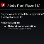 Directions on how to manually install Adobe Flash Player on your Android device