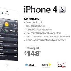 Walmart slashes 16GB iPhone 4S price to $148 at some stores