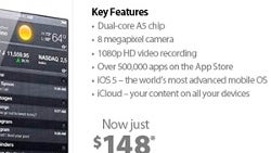 Walmart slashes 16GB iPhone 4S price to $148 at some stores