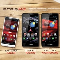 Dedicated "RAZR" site shows off the DROID RAZR M, RAZR HD, and RAZR MAXX HD