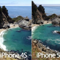 Picture of Big Sur taken with the iPhone 5 and an iPhone 4S analyzed, there might be a bigger sensor now