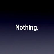 Apple announces "Nothing" in a hilarious parody video, and there's "one more thing"