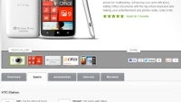 Alleged HTC website snapshots leaks an HTC Elation WP8 handset with "quad-core", looking One X