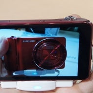 The Samsung Galaxy Camera makes a splash in orange and pink, tries to match the Jelly Bean inside