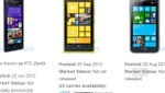 HTC 8X vs Nokia Lumia 920 vs Samsung ATIV S specs comparison