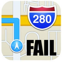 10 fails found in Apple Maps