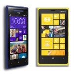 HTC Windows Phone 8X vs Nokia Lumia 920: poll results