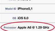 Apple's handmade A6 processor in the iPhone 5 clocked at 1.3GHz, updated benchmark reveals